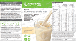 Herbalife formula 1 brugsanvisning